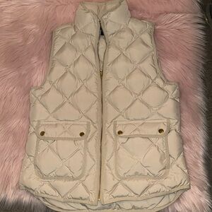 J Crew Quilted Puffer Vest